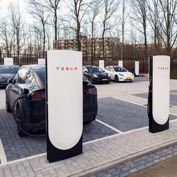 Tesla Launch The First V4 Supercharger Station