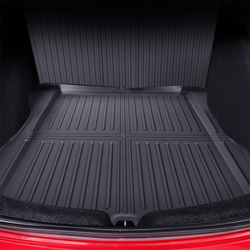 TAPTES® Rear Trunk Mat & Seat Back Protector for Tesla Model 3 Highlan –  TAPTES -1000+ Tesla Accessories
