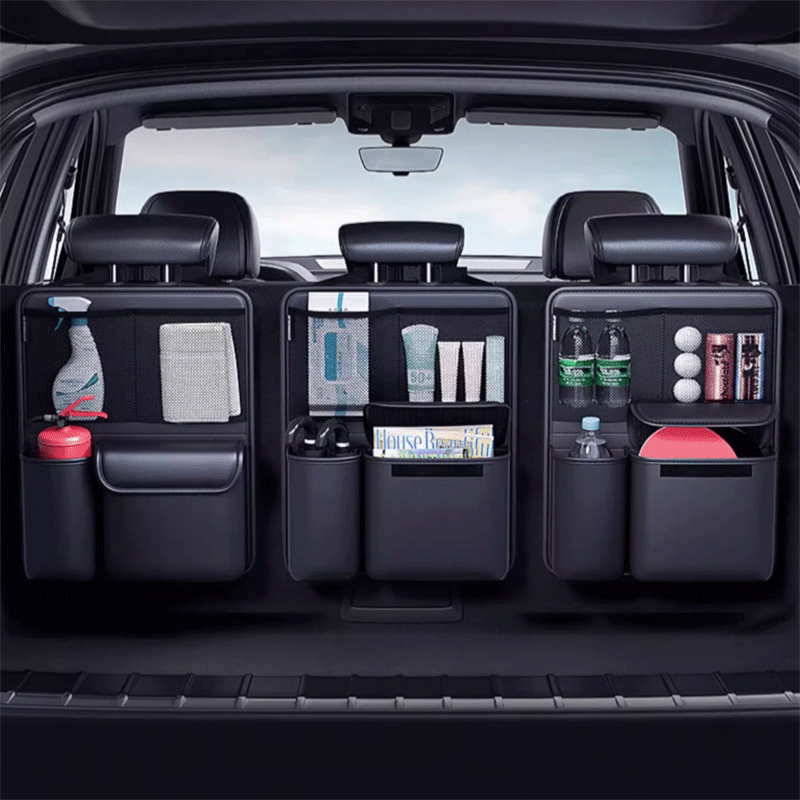 TAPTES® Trunk Rear Seat Back Storage Organizer for Tesla Model Y 2020- –  TAPTES -1000+ Tesla Accessories