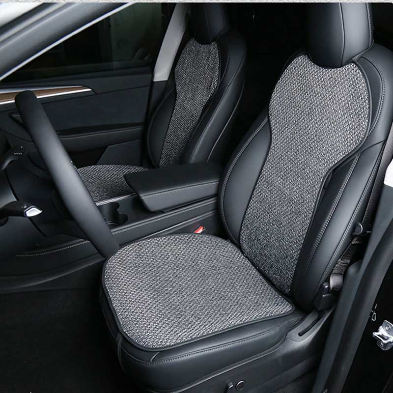 Tesla Model Y Seat Cushion Leather Seat Pad Protector Cushion