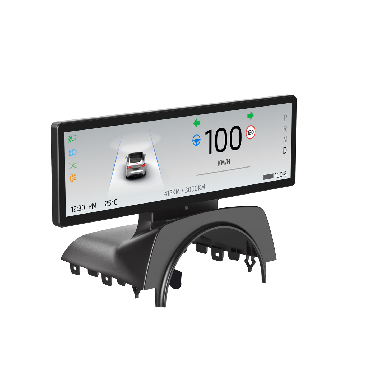 TAPTES® CarPlay Dashboard Heads-Up Touch Display Upgrade T13 8.8-inch for 2024 2025 Tesla Model 3 Highland/2025 New Tesla Model Y Juniper