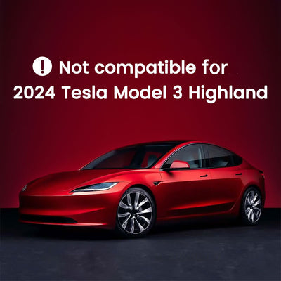 TAPTES Rear Under Seat Storage Organizer for Tesla Model 3 2018-2022 2023 2024