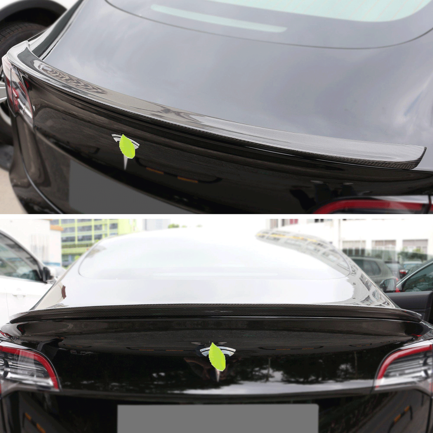 TAPTES® Performance Rear Trunk Carbon Fiber Spoiler for Model 3 2017-2025