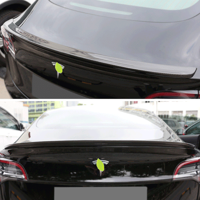 TAPTES® Performance Rear Trunk Carbon Fiber Spoiler for Model 3 2017-2025