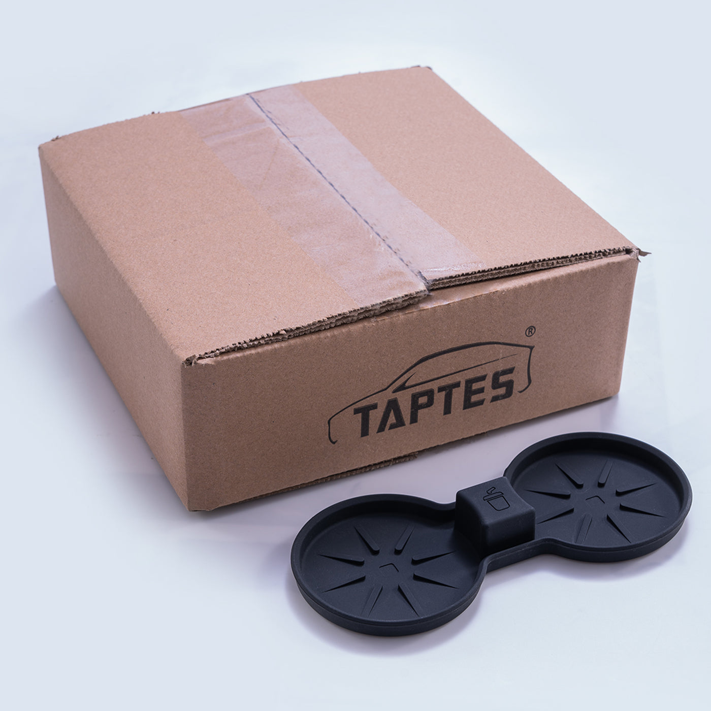 TAPTES® Center Console Cup Holder Liner for 2024-2025 Tesla Model 3 Highland/2025 New Tesla Model Y Juniper