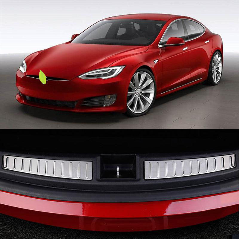 TAPTES Rear Bumper Protector for Tesla Model S