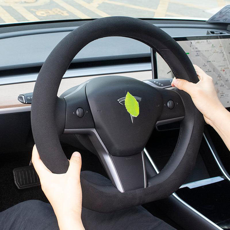 TAPTES Steering Wheel Cover for  Tesla Model 3 2017-2023/Model Y 2017-2025