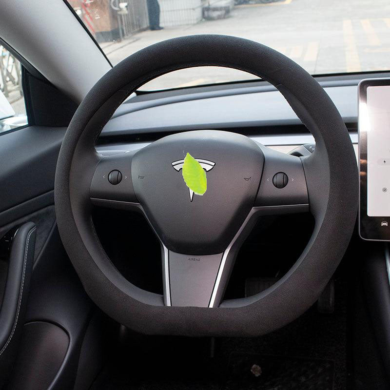 TAPTES Steering Wheel Cover for  Tesla Model 3 2017-2023/Model Y 2017-2025