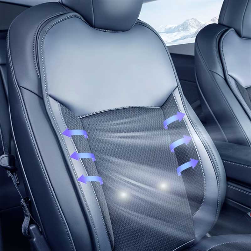 TAPTES®  Ventilated Seat Cushion / Cooling Seat Cover for Tesla Model 3 2018-2023/ Model Y2018-2025