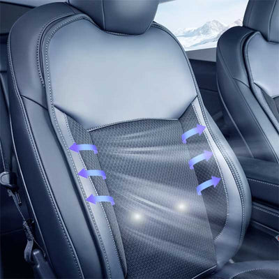 TAPTES®  Ventilated Seat Cushion / Cooling Seat Cover for Tesla Model 3 Model Y 2018-2024