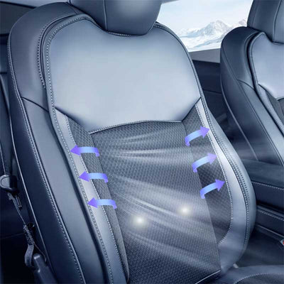 TAPTES®  Ventilated Seat Cushion / Cooling Seat Cover for Tesla Model 3 2018-2023/ Model Y2018-2025