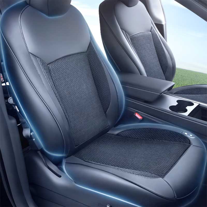 Tesla Model 3 Y Seat Cushion Cool Breathable Air Mesh Car Seat