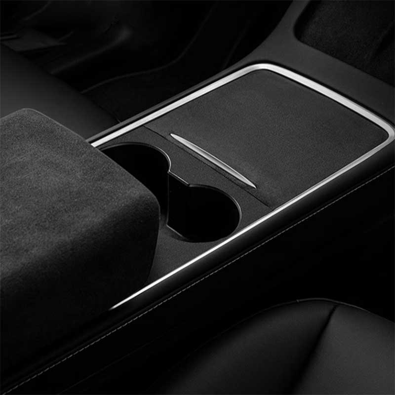 TAPTES 2021 2022 2023 Model 3 & Model Y Alcantara Center Console Cover /  Wrap Kit – TAPTES -1000+ Tesla Accessories