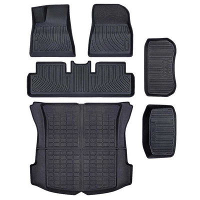 TAPTES All Weather Floor Mats for Tesla Model 3 2024 2023 2022 2021, Sales Just for USA Only