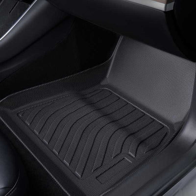 TAPTES All Weather Floor Mats for Tesla Model 3 2023-2021, Floor Liners for Tesla Model 3