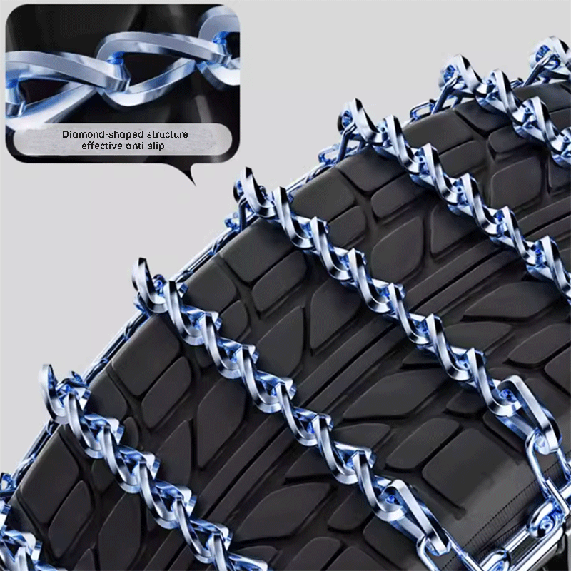 Frontal snow chains for Tesla Model S , X, Y and 3