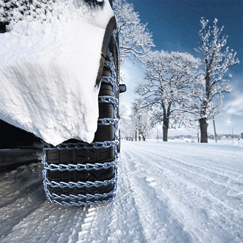 Frontal snow chains for Tesla Model S , X, Y and 3