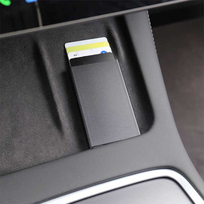 TAPTES Automatic Card Holder for Model Y Model 3 Key Cover Card Limiter