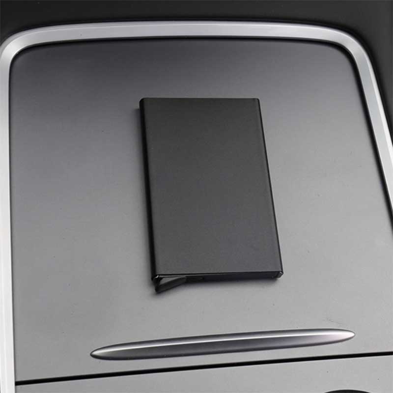 TAPTES Automatic Card Holder for Model Y Model 3 Key Cover Card Limiter