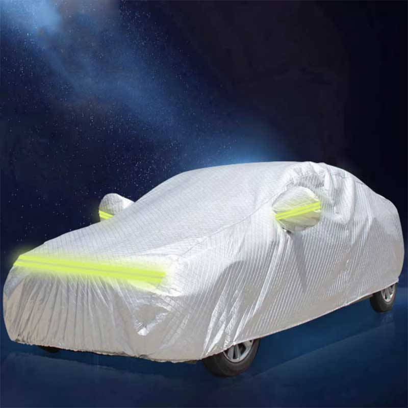 TAPTES Car Cover for Tesla Model X 2016-2023, All Weather Waterproof Full Cover Outdoor Protection Cover