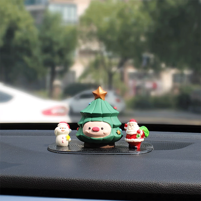 TAPTES Car Dashboard Christmas tree Ornament for Tesla Model S/3/X/Y