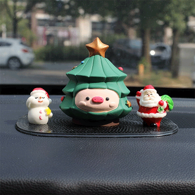 TAPTES Car Dashboard Christmas tree Ornament for Tesla Model S/3/X/Y