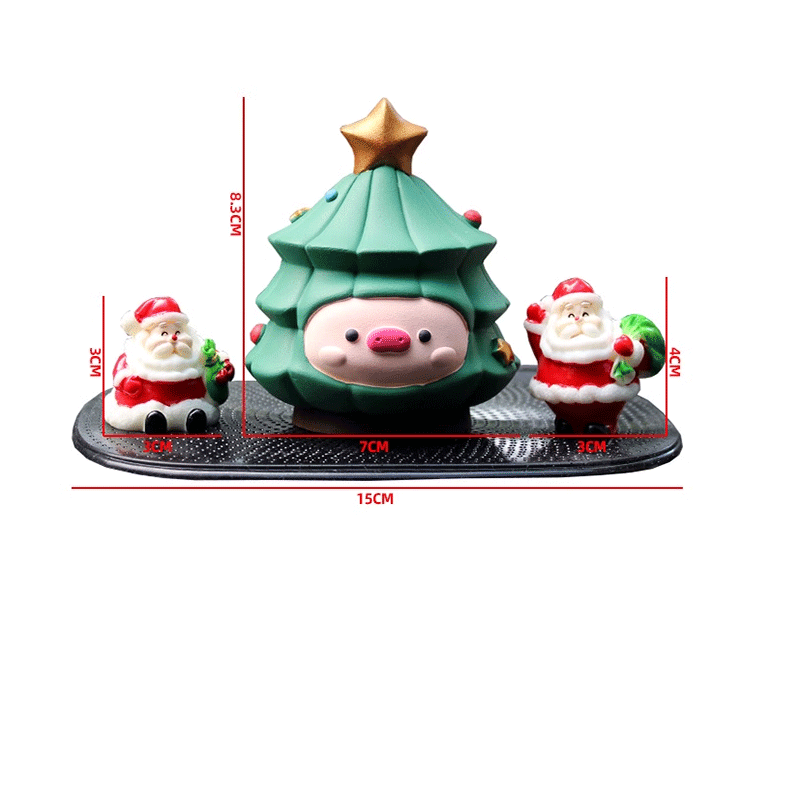 TAPTES Car Dashboard Christmas tree Ornament for Tesla Model S/3/X/Y