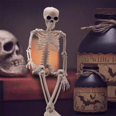 TAPTES Car Skeleton Model for Tesla Model Y/S/X/3 Halloween Decoration