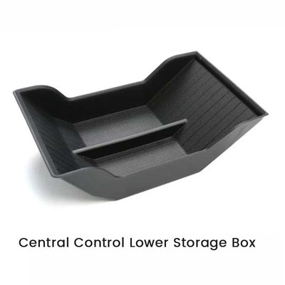 TAPTES Central Control Bottom Storage Organizer Non-slip Mats for Model Y Model 3