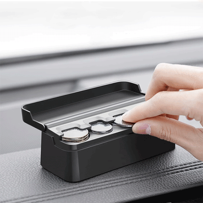 TAPTES® Car Coin Storage Organizer for Tesla Model S/3/X/Y/Cybertruck