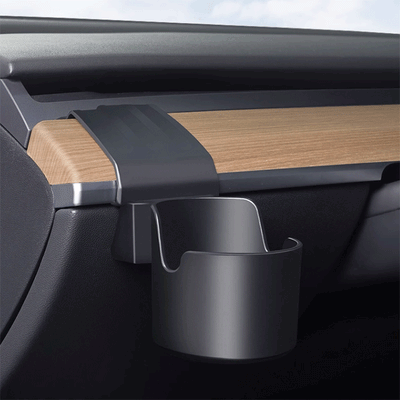 TAPTES Dashboard Cup Holder Storage Organizer for Tesla Model Y Model 3
