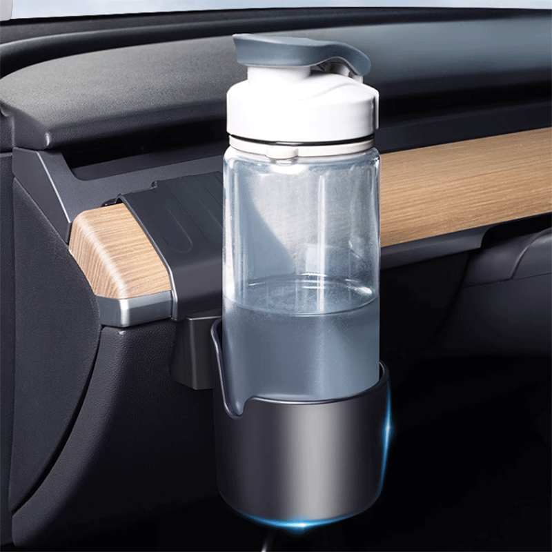 TAPTES Dashboard Cup Holder Storage Organizer for Tesla Model Y Model 3