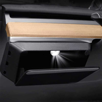 TAPTES Driving Magnetic Storage Box for Model Y Model 3 Driving Lighting Storage Organizer