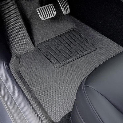 TAPTES® Floor Mats for Tesla Model Y 7 Seater 2021-2023 2024, Rear Trunk Mats & Front Trunk Mats