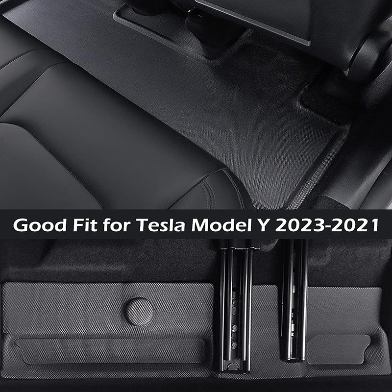 TAPTES® Floor Mats for Tesla Model Y 7 Seater 2021-2023 2024, Rear Trunk Mats & Front Trunk Mats