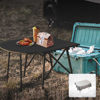 TAPTES Rear Trunk Cargo Privacy Cover for Tesla Model Y,  Camping Folding Table