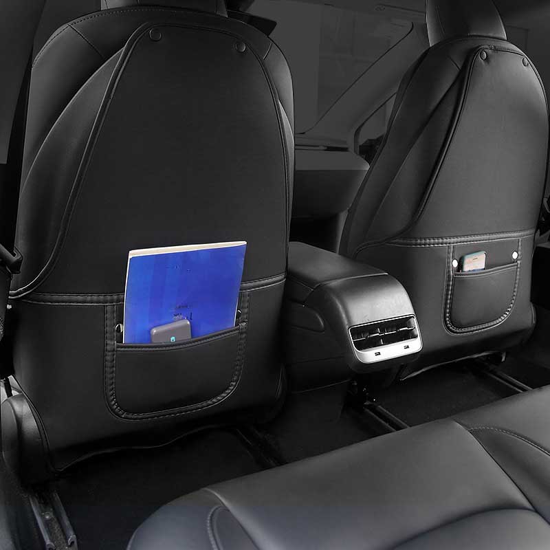 TAPTES Tesla Model 3/Y Front Seat Back Kick Protection Cover – TAPTES  -1000+ Tesla Accessories