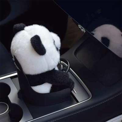 TAPTES Llittle Co-Driver Plush Doll for Tesla Model Y Model 3 Car Decorative Ornaments