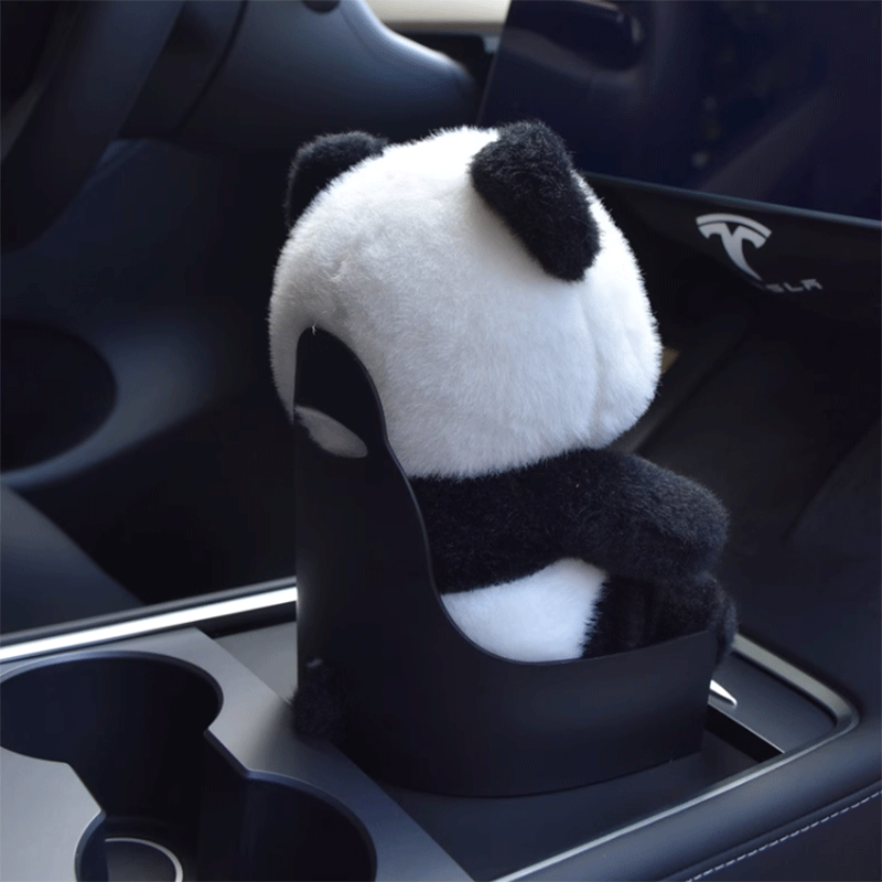 TAPTES Llittle Co-Driver Plush Doll for Tesla Model Y Model 3 Car Decorative Ornaments