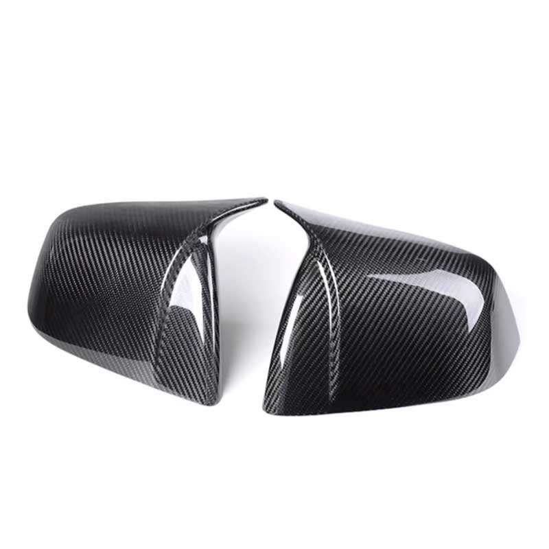 TAPTES® Ox Horns Side Rearview Mirror Cover for Tesla Model 3 Model Y, Set of 2