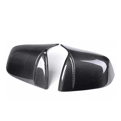 TAPTES® Ox Horns Side Rearview Mirror Cover for Tesla Model 3 Model Y, Set of 2