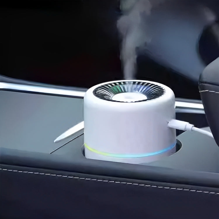 TAPTES Portable Car Humidifier With Ambient Light for Model Y Model 3