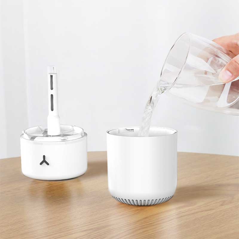 TAPTES Portable Car Humidifier with Ambient Light for Model Y Model 3