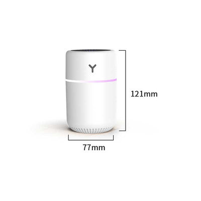 TAPTES Portable Car Humidifier With Ambient Light for Model Y Model 3