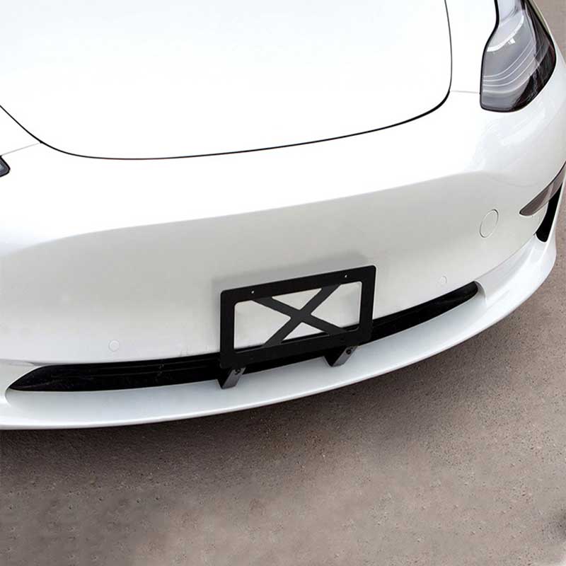 TAPTES Punch-Free License Plate Bracket for Model Y 2020 2021 2022 2023 2024