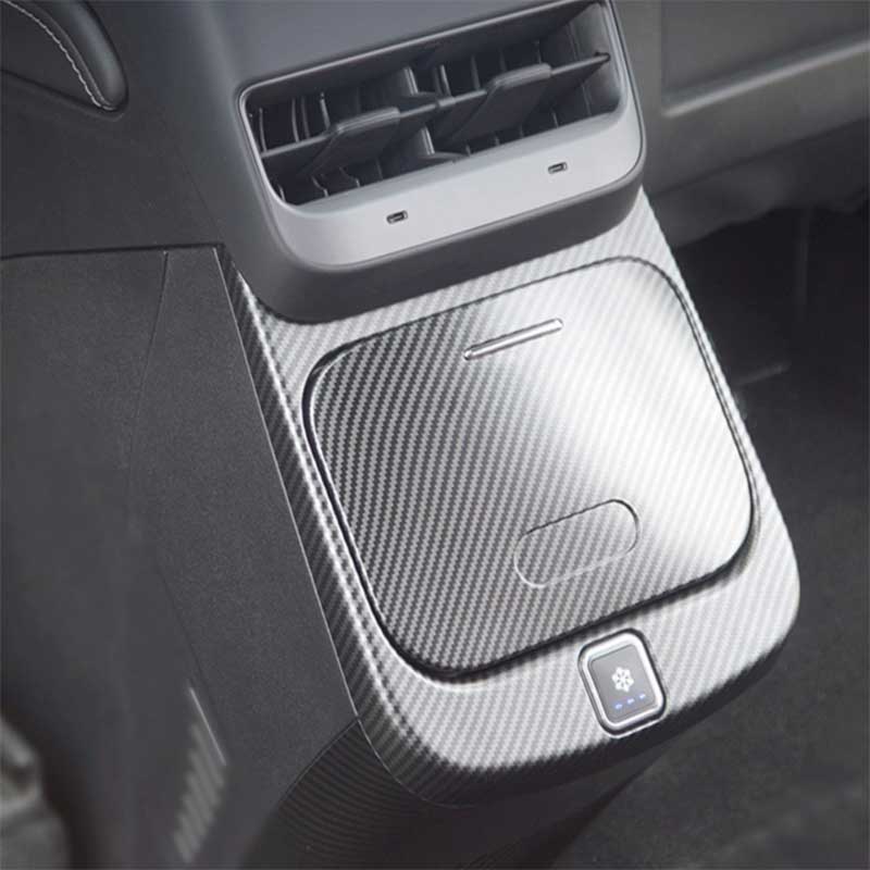 TAPTES Portable Rear Row Central Control Armrest Refrigerator for Model Y