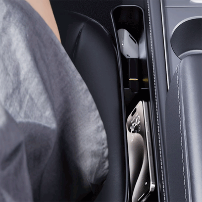 TAPTES® Seat Gap Storage Organizer Filler Box for Tesla Model Y Model 3