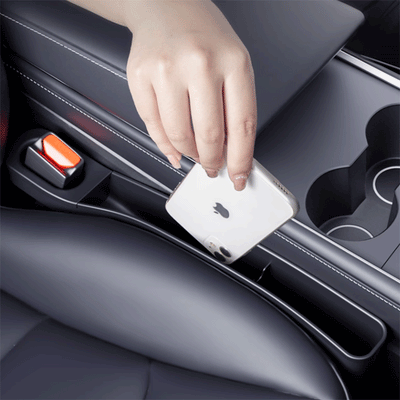 TAPTES® Seat Gap Storage Organizer Filler Box for Tesla Model Y Model 3