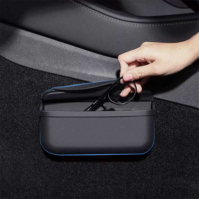 TAPTES Silicone Storage Box for Model Y Model 3 Multi-Scene Paste Storage Organizer