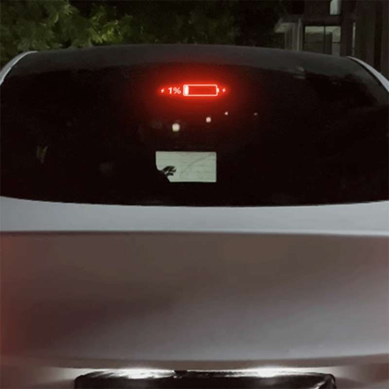 TAPTES Rear Windscreen Brake Light Projection Board for Tesla Model Y Model 3